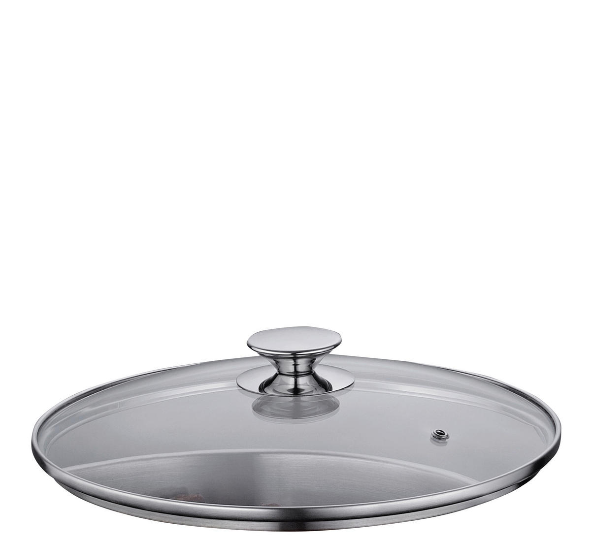 SUPPENTOPF CAPRI 12 L  - Edelstahlfarben/Transparent, Basics, Glas/Metall (28/20,5cm) - KÜCHENPROFI