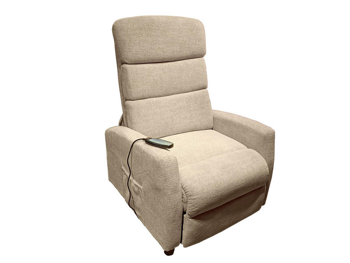 MASAŽNA FOTELJA 75/108-75/95-165 cm , siva  - siva, Dizajnerski, tekstil (75/108-75/95-165cm) - Xora