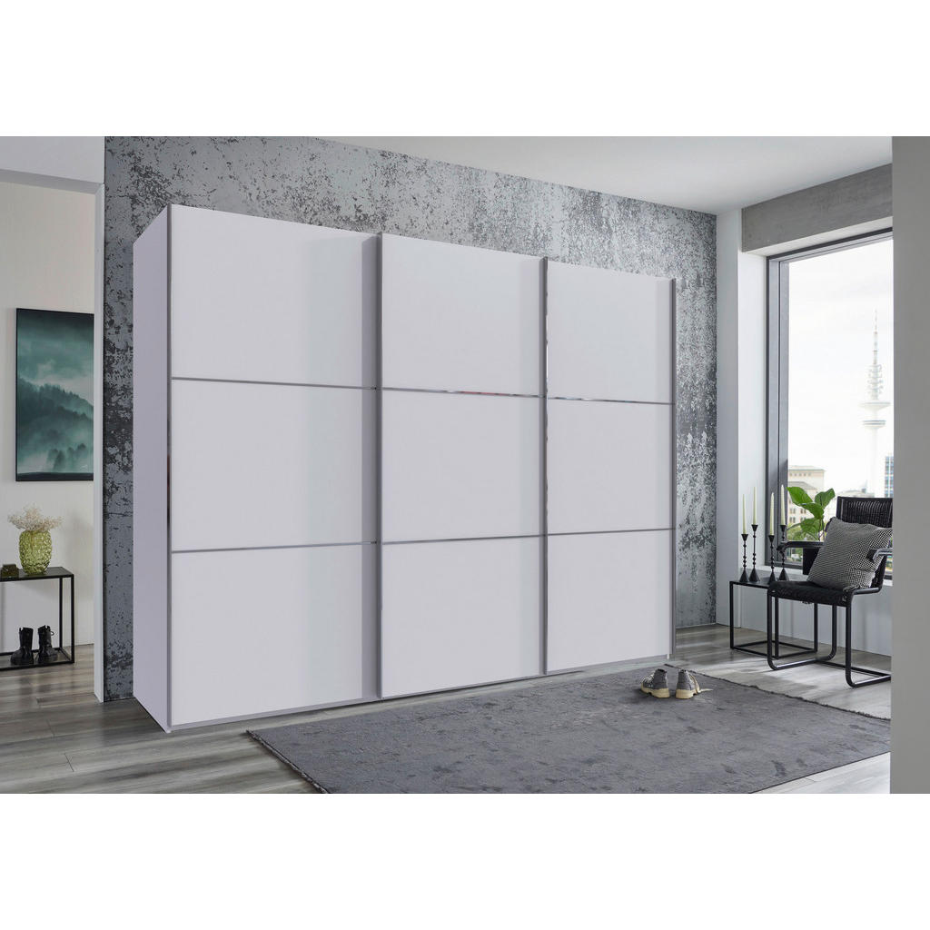 Schwebetürenschrank Indian A Saharagrau Dekor, B: 300 cm