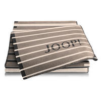 DEKA, bavlna, 150/200 cm - šedavě hnědá, Lifestyle, textil (150/200cm) - Joop!