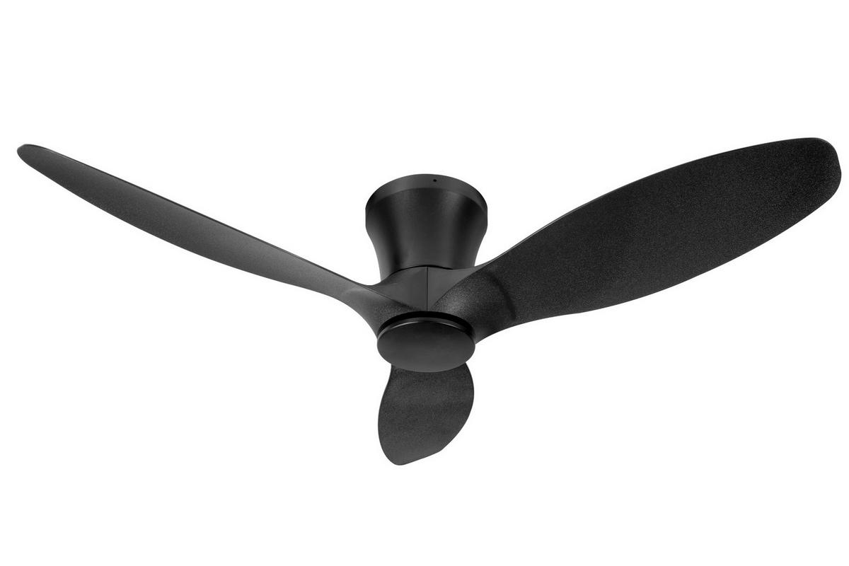 PLAFONSKI VENTILATOR - crna, Osnovno, plastika (105/21,50cm)