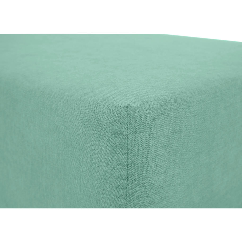 Thumbnail - Mid.you Ecksofa, Anthrazit, Mintgrün, Textil, Füllung: Schaumstoff, L-Form, einmalig seitenverkehrt montierbar, 248x178 ...