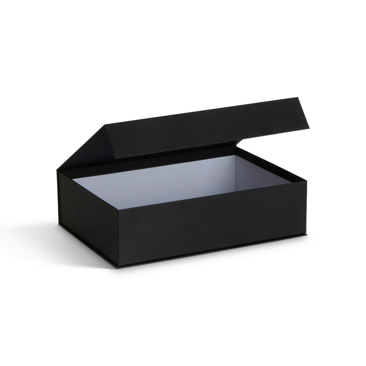AUFBEWAHRUNGSBOX    23/31.5/9 cm  - Schwarz, Basics, Karton/Papier (23/31.5/9cm)