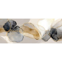 GLASBILD Abstraktes  - Multicolor, Basics, Glas (50/125/1.40cm) - Euroart