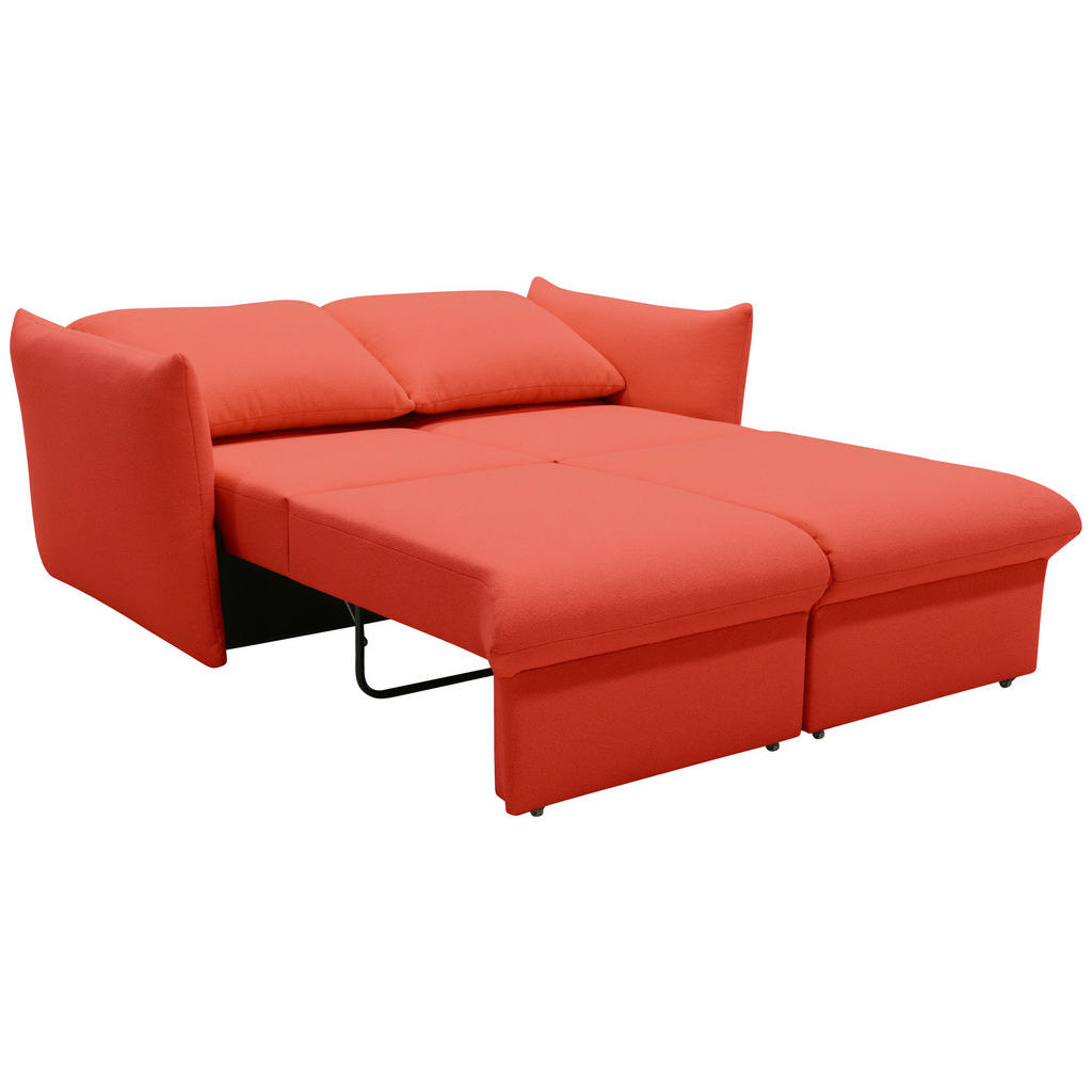 Thumbnail - Looks by W.Joop 2-Sitzer-Sofa Looks Xii, Orange, Textil, Uni, Füllung: Schaumstoff, 180x100x97 cm, Made in EU, FSC Mix, ...