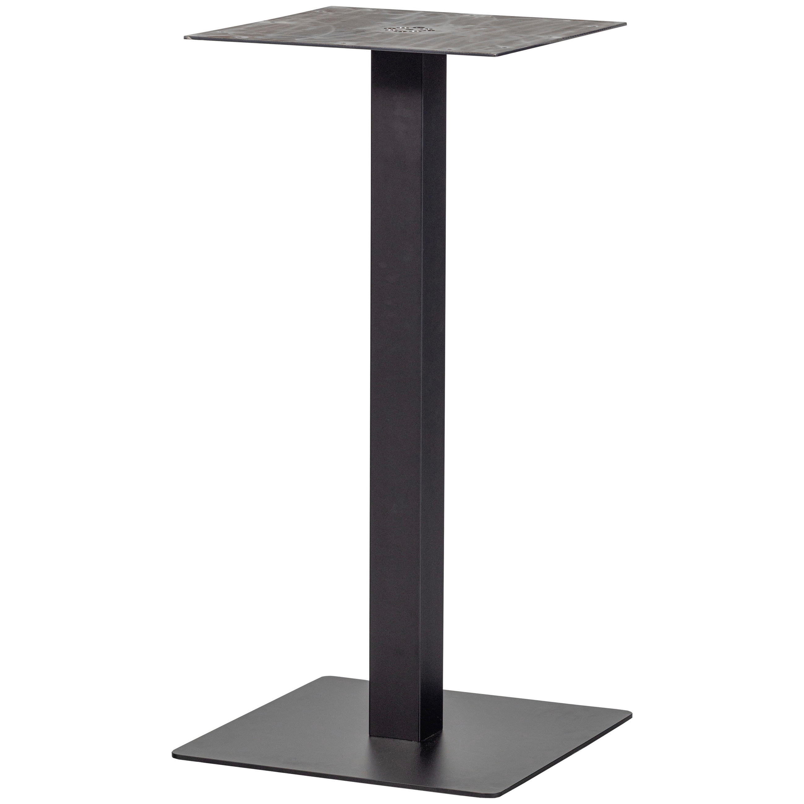 TISCHGESTELL in Metall 50/50/105 cm   - Schwarz, MODERN, Metall (50/50/105cm) - Livetastic