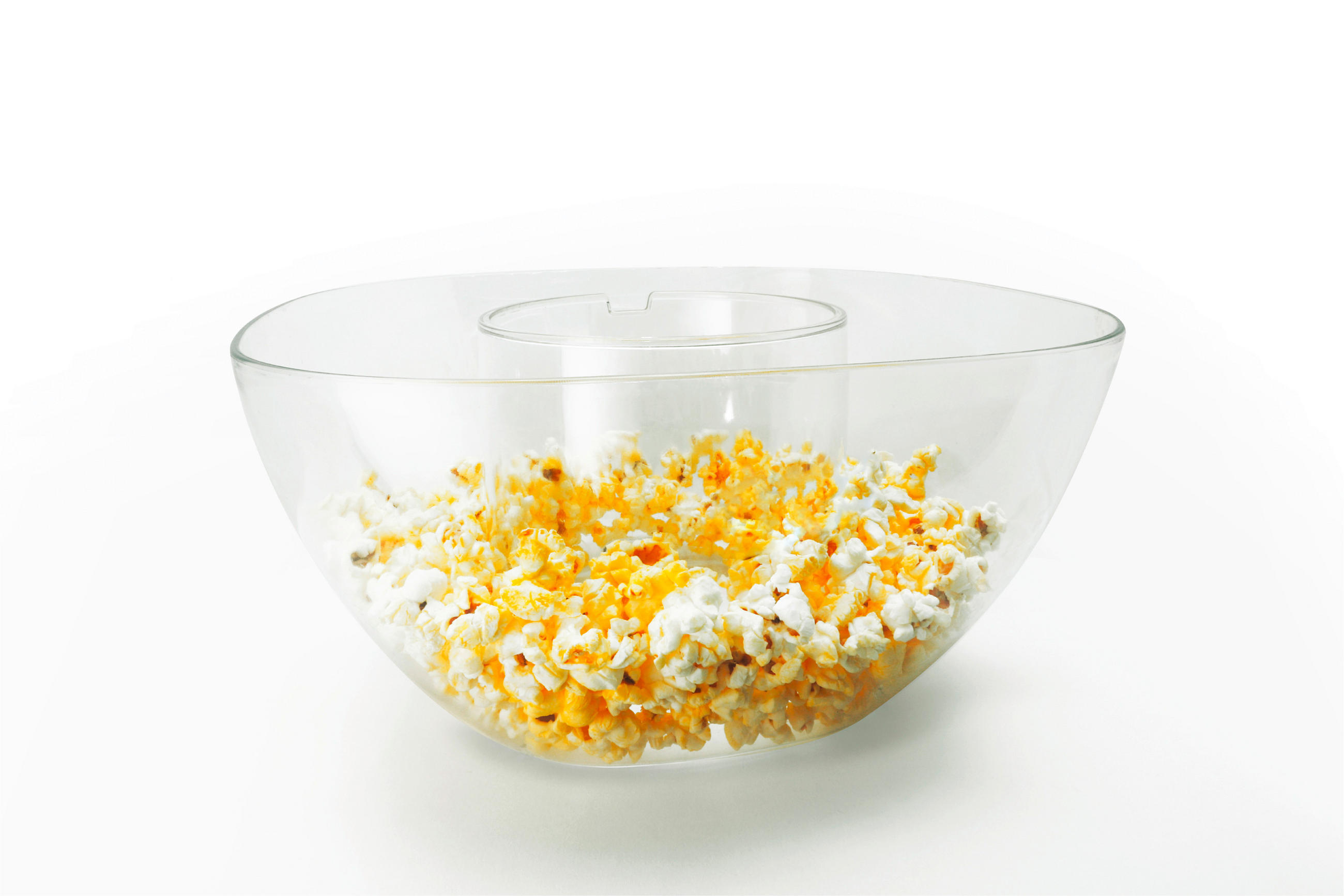 POPCORNMASCHINE  - Transparent/Weiß, Basics, Kunststoff (29/28/29cm) - Silva Homeline