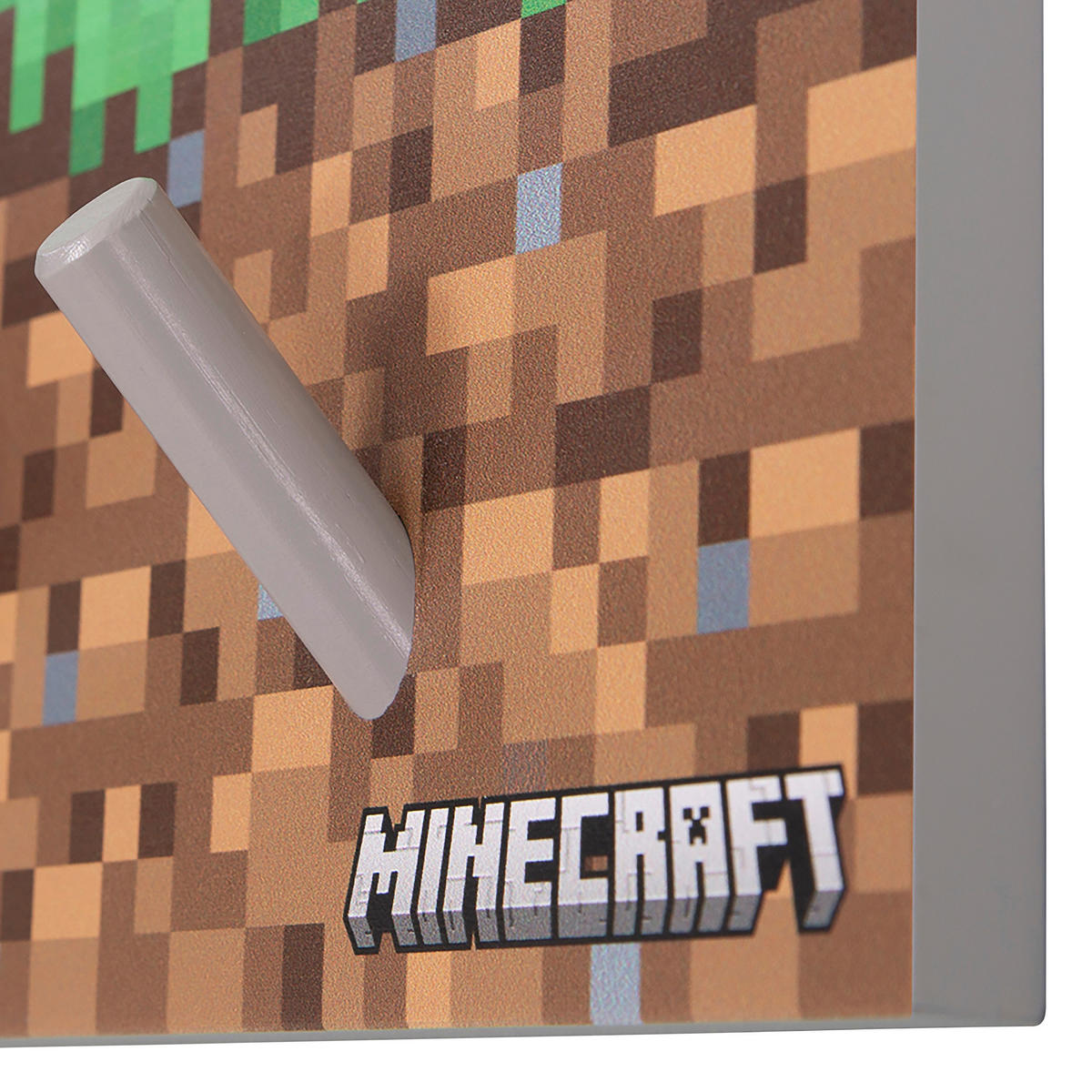 DĚTSKÝ VĚŠÁK NA OBLEČENÍ  - vícebarevná, Moderní, kompozitní dřevo (45/13/1,5cm) - Minecraft