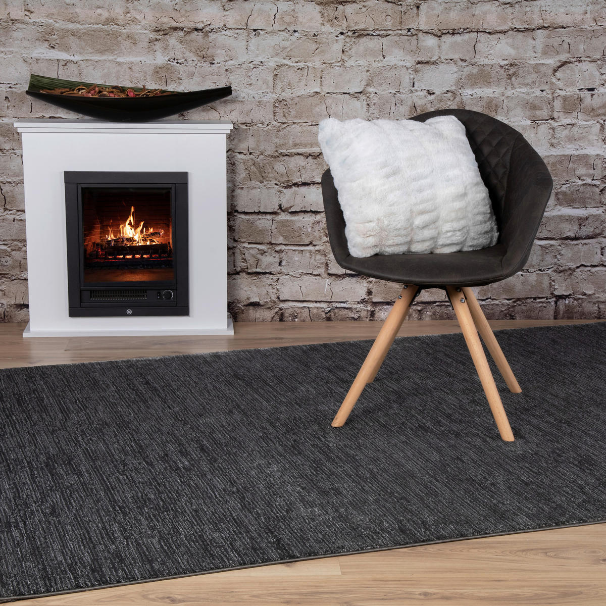 KOŽEŠINOVÝ POLŠTÁŘ 45/45 cm - Moderní (45/45cm) - Kayoom