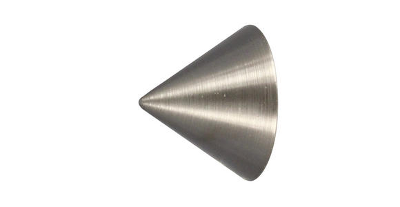 ENDSTÜCK  - Edelstahlfarben, Basics, Metall (2cm) - Homeware