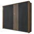SCHWEBETÜRENSCHRANK in Anthrazit, Eichefarben - Eichefarben/Anthrazit, Design, Holzwerkstoff/Metall (226/210/62cm) - Carryhome SCHWEBETÜRENSCHRANK in Anthrazit, Eichefarben - Eichefarben/Anthrazit, Design, Holzwerkstoff/Metall (226/210/62cm) - Carryhome