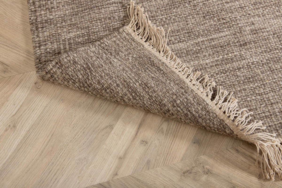 FLACHWEBETEPPICH 160/230 cm Beige  - Beige, LIFESTYLE, Textil (160/230cm) - P & B