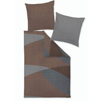 LIZENZBETTWÄSCHE Satin 135/200 cm  - Graubraun, Basics, Textil (135/200cm) - Bugatti