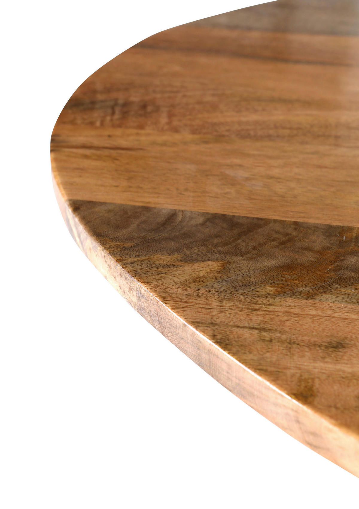 MASĂ din lemn, 180/90/76 cm,   - culoare natur/negru, Design, lemn/metal (180/90/76cm) - Livetastic