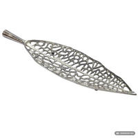 DEKOSCHALE - Silberfarben, Design, Metall (63/5/15cm) - Livetastic
