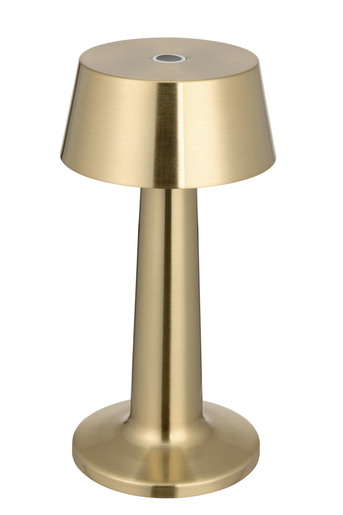 AKKU-TISCHLEUCHTE Aniara 11/22,1 cm  - Goldfarben, Basics, Metall (11/22,1cm) - Novel