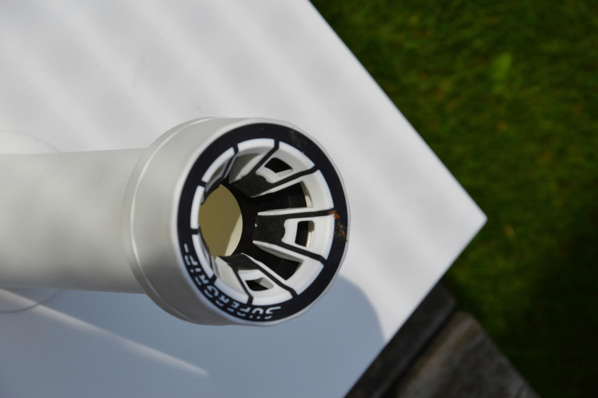 SONNENSCHIRMSTÄNDER Zement Weiß  - Weiß, Basics, Kunststoff/Stein (40/10/40cm) - Jan Kurtz