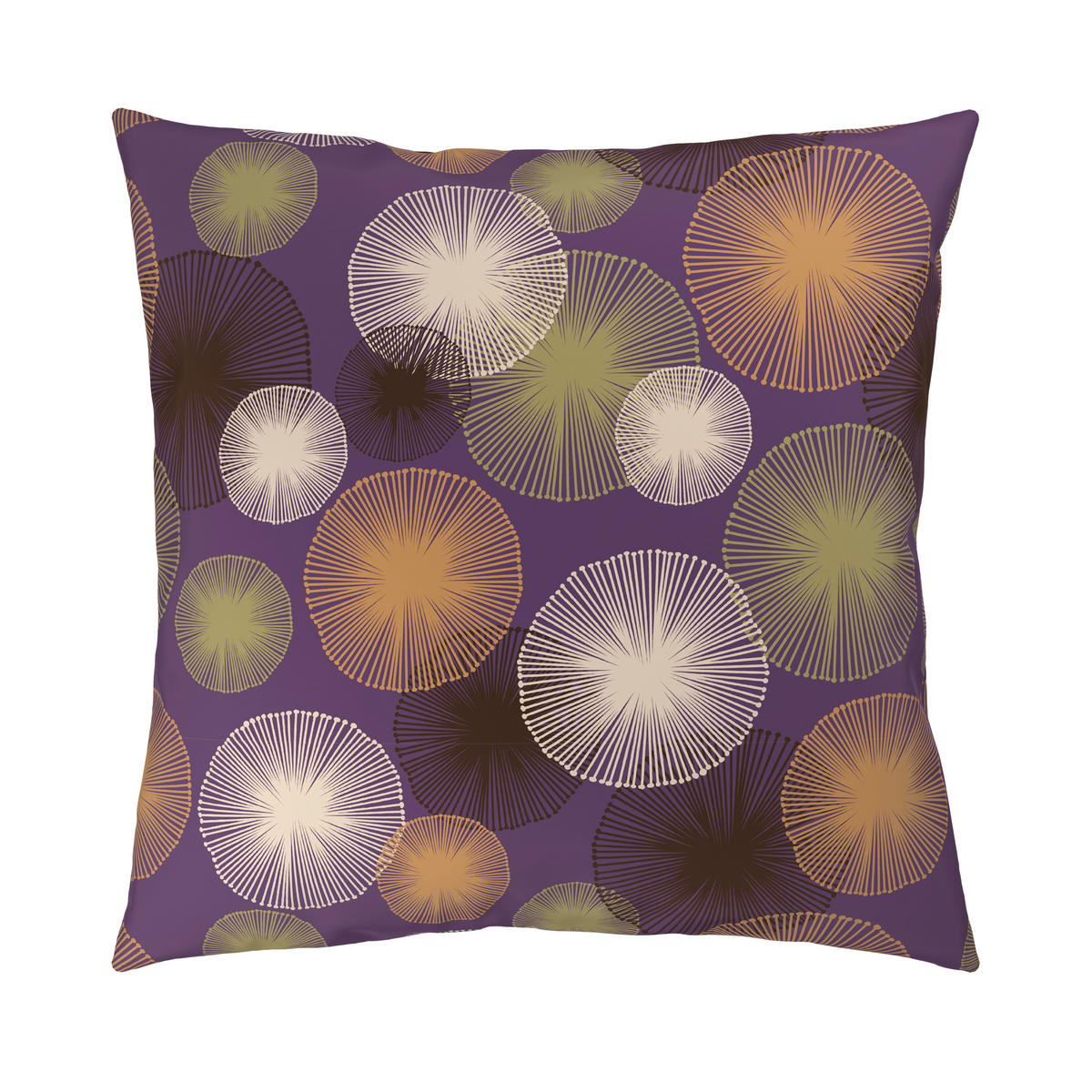 BETTWÄSCHE Satin 200/200 cm  - Beige/Violett, Textil (200/200cm) - Esposa