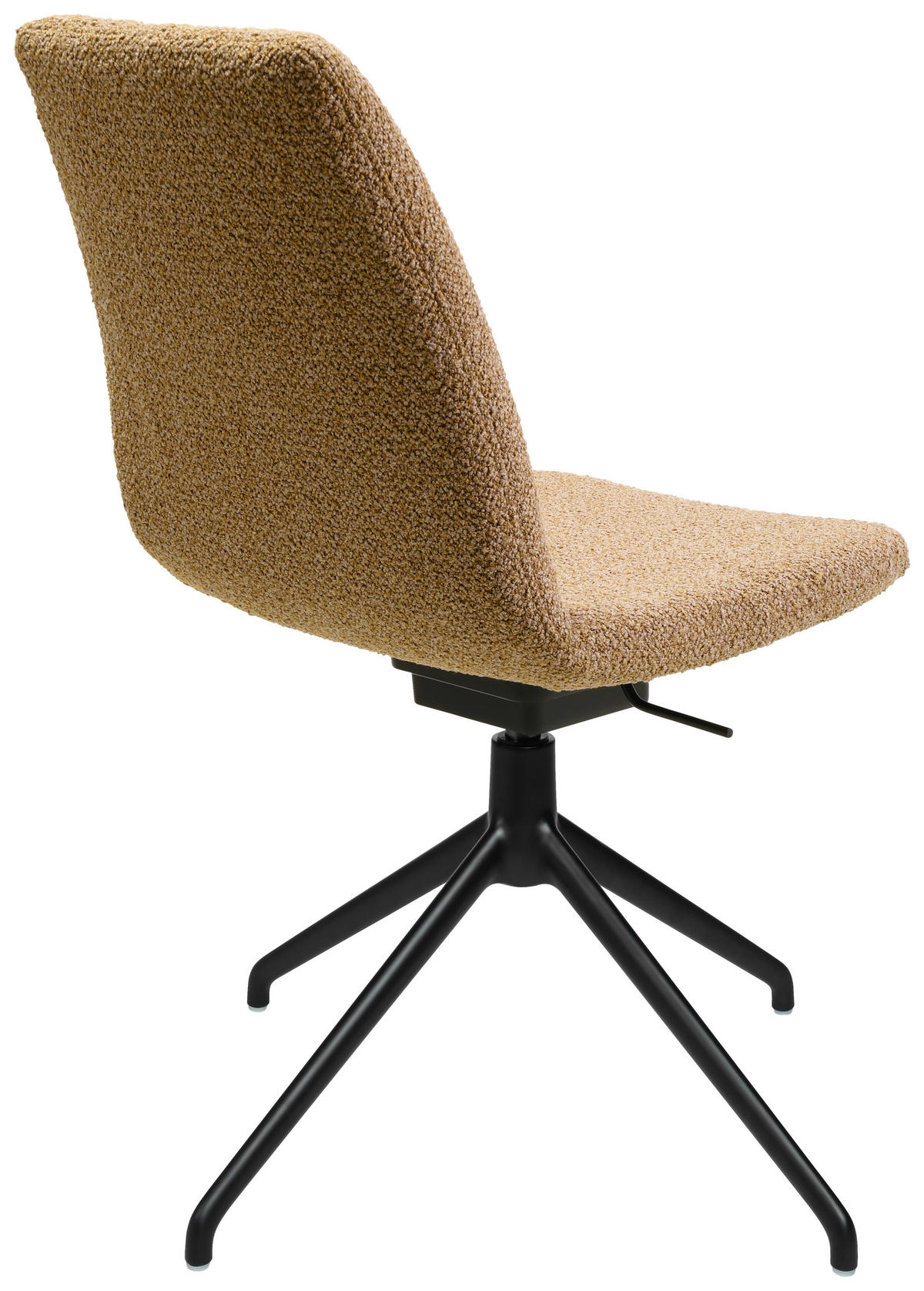 STUHL  in Aluminium Flachgewebe  - Schwarz/Orange, Design, Textil/Metall (46/85-88/55cm) - Johann Jakob