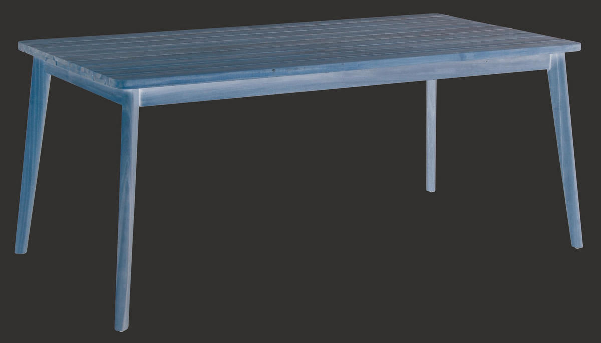 GARTENGARNITUR   - Akaziefarben/Grau, Basics, Holz/Kunststoff (180/90/76cm) - Gardenson