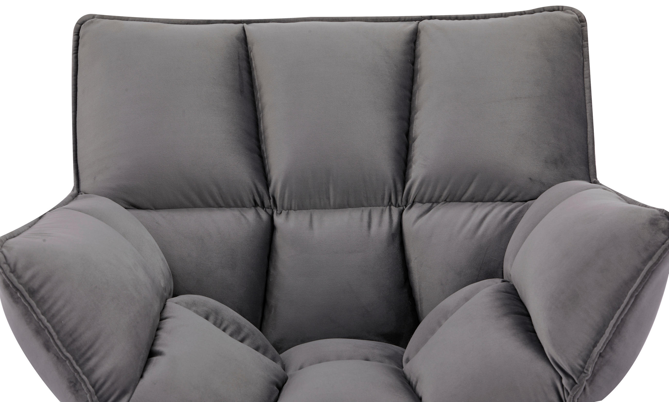 Thumbnail - Livetastic Drehstuhl, Dunkelgrau, Textil, Drehkreuz, 81x83x78 cm, Bsci, Sitzfläche 360° drehbar, Arbeitszimmer, Bürostüh...