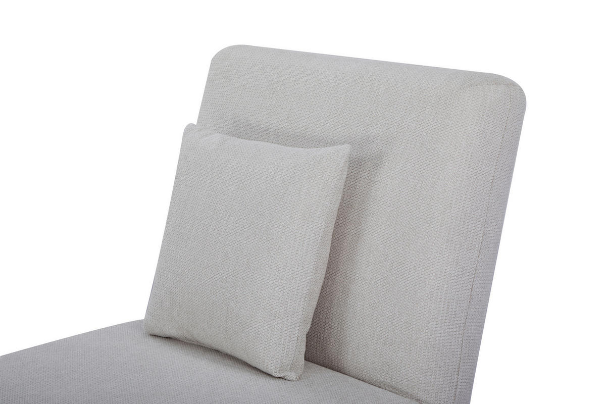SCHLAFSESSEL in Samt Beige  - Beige/Schwarz, Design, Holz/Kunststoff (70/95/97cm) - Livetastic