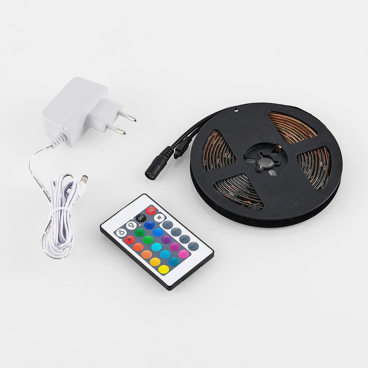 LED-STREIFEN - Schwarz, Basics, Kunststoff (300cm)