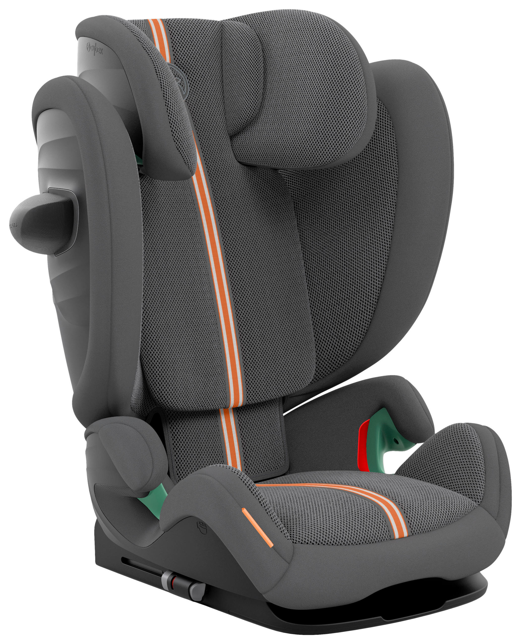 KINDERAUTOSITZ Solution G i-Fix Plus  - Grau, Basics, Kunststoff/Textil (40,5/59,5/59cm) - Cybex