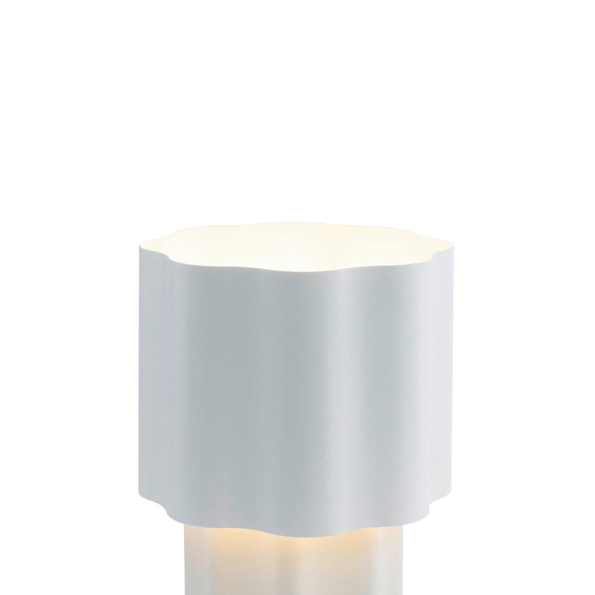 TISCHLEUCHTE - Weiss, Trend, Metall (23/36cm) - Collet's Monde