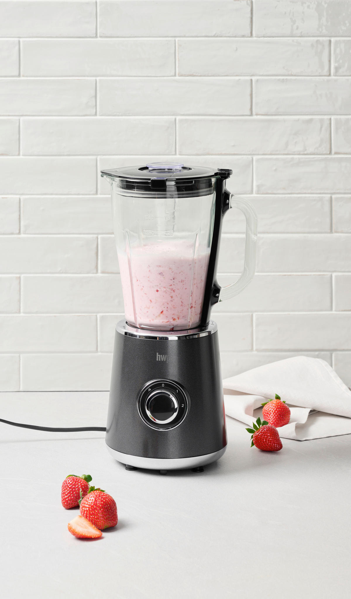 BLENDER  - mörkgrå, Klassisk, metall/glas - Best Price