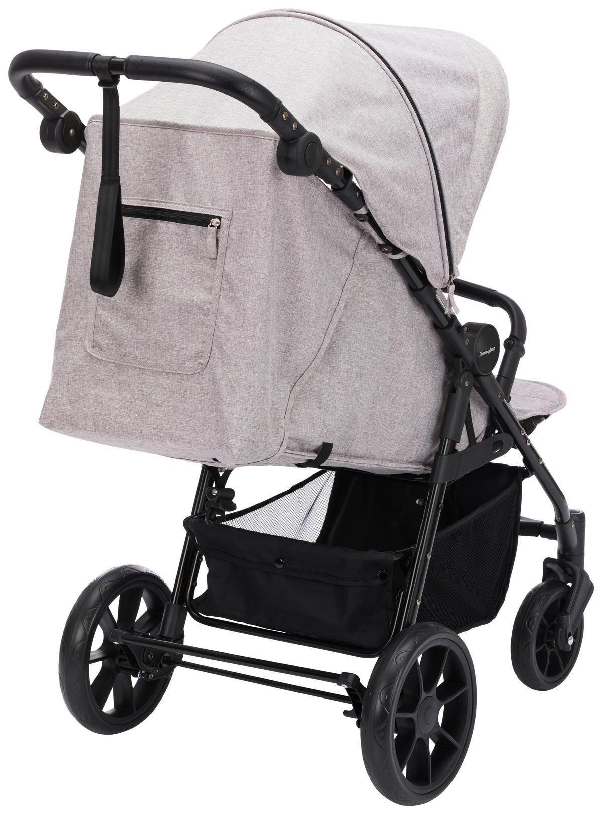 BUGGY LOOP  - Schwarz/Grau, Trend, Textil/Metall (92/36/101cm) - Jimmylee