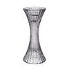 KERZENHALTER - Grau, Basics, Glas (7/16/7cm) - Ambia Home