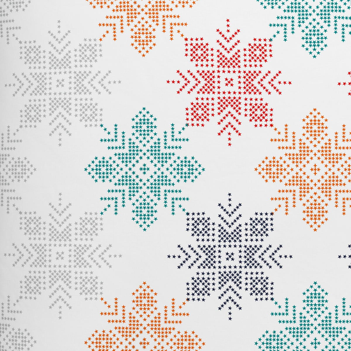 POSTELJINA NORDIC STAR 140/200 cm flanel bela  - bela, Konvencionalno, tekstil (140/200cm) - Esposa