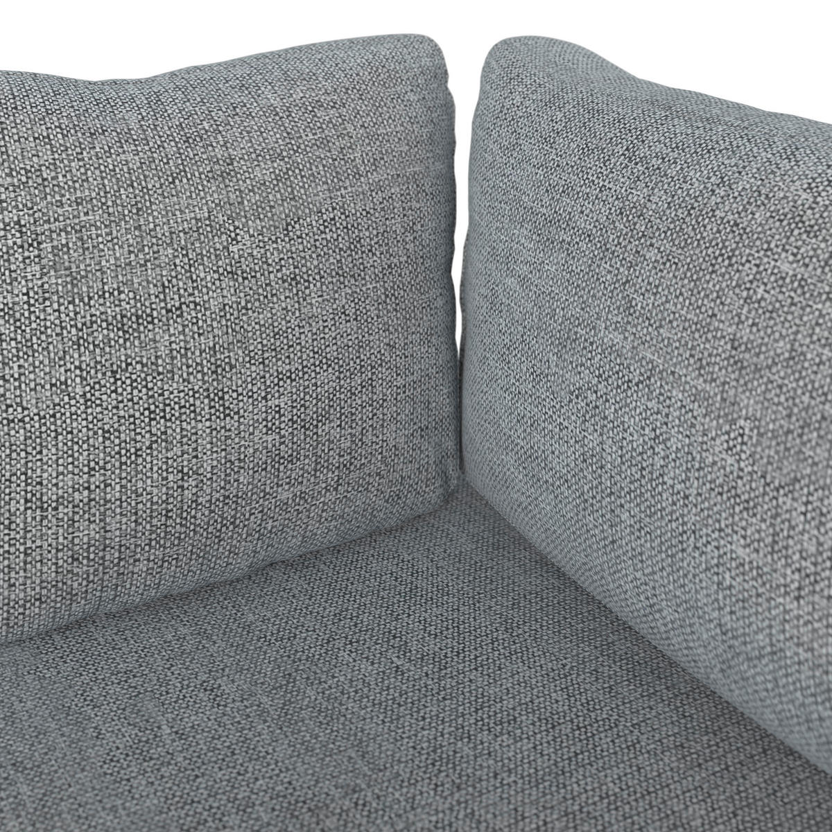 DINING-LOUNGESET 202/236 cm Aluminium  - Dunkelgrau/Anthrazit, Design, Textil/Stein (202/236cm) - Dieter Knoll