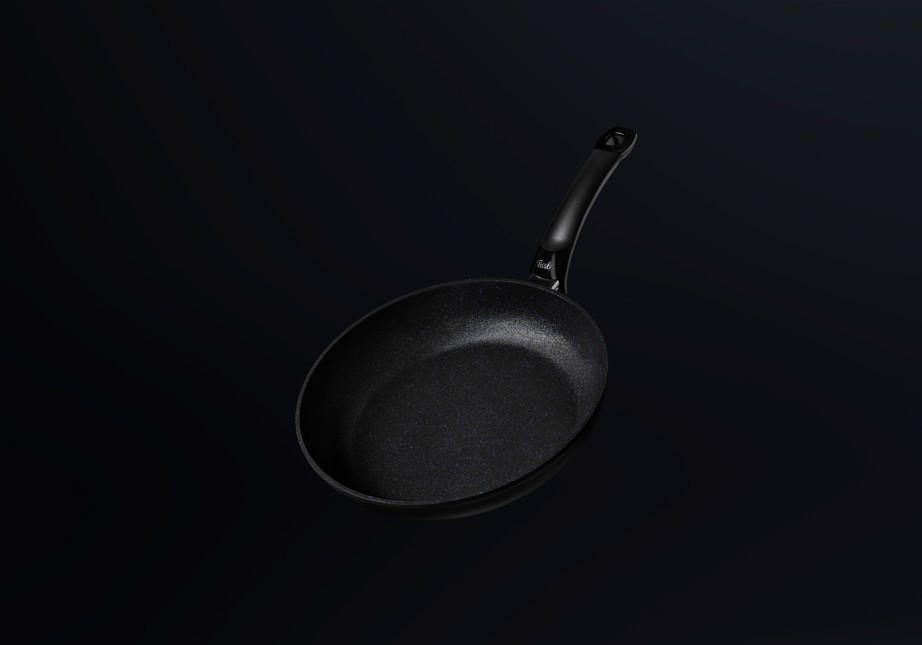 BRATPFANNE ADAMANT CLASSIC 24 cm  - Schwarz, Basics, Metall (24cm) - Fissler