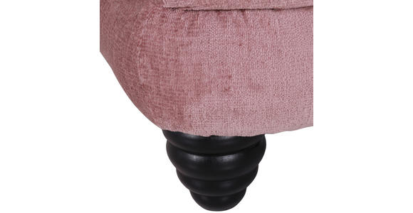 XXL-SESSEL - Bordeaux/Schwarz, Design, Holz/Textil (127/106/149cm) - Landscape