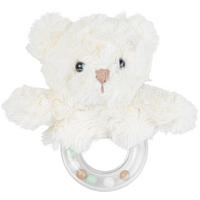 RASSEL BOBBY  - Weiß, Basics, Kunststoff/Textil (12cm) - Patinio