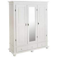 GARDEROBENSCHRANK  in 154/192/58 cm  - Schwarz/Weiß, LIFESTYLE, Holz/Holzwerkstoff (154/192/58cm) - Landscape