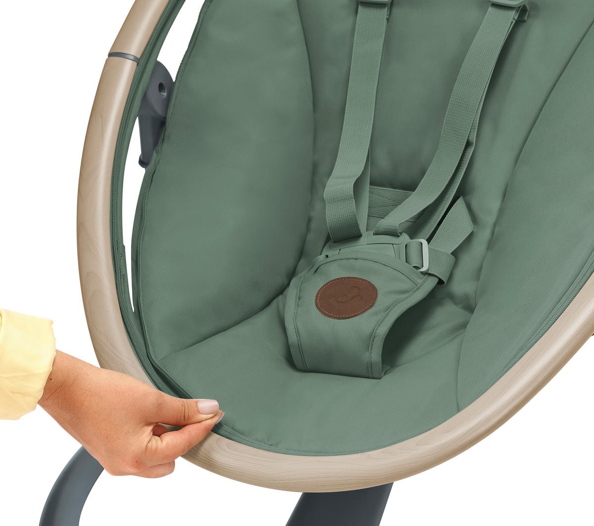NJIHALICA  Cassia  - tamnozelena/crna, Osnovno, tekstil/metal (65/87,5/74cm) - Maxi-Cosi