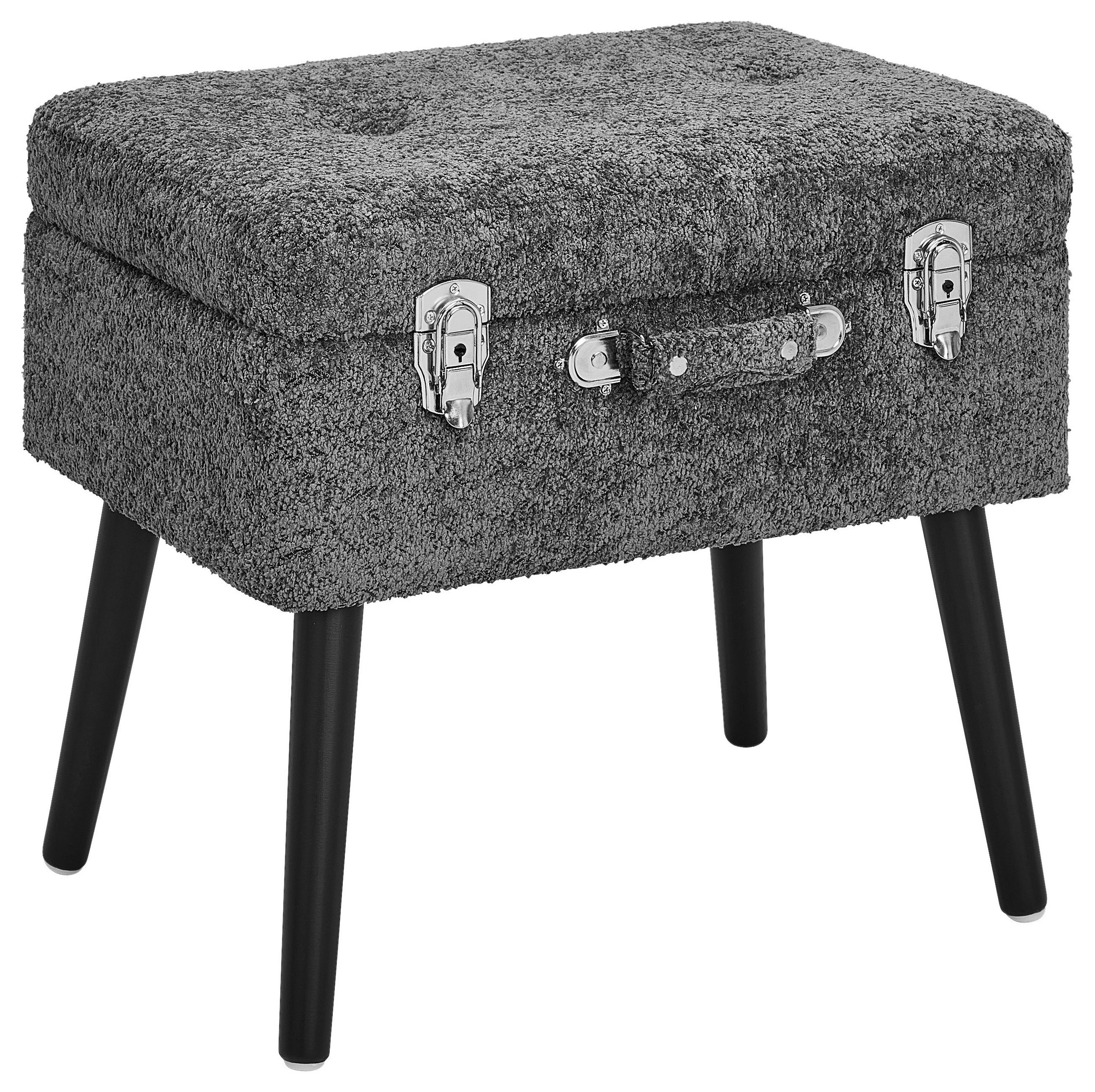 Xora Hocker Grau 50x46x35 cm