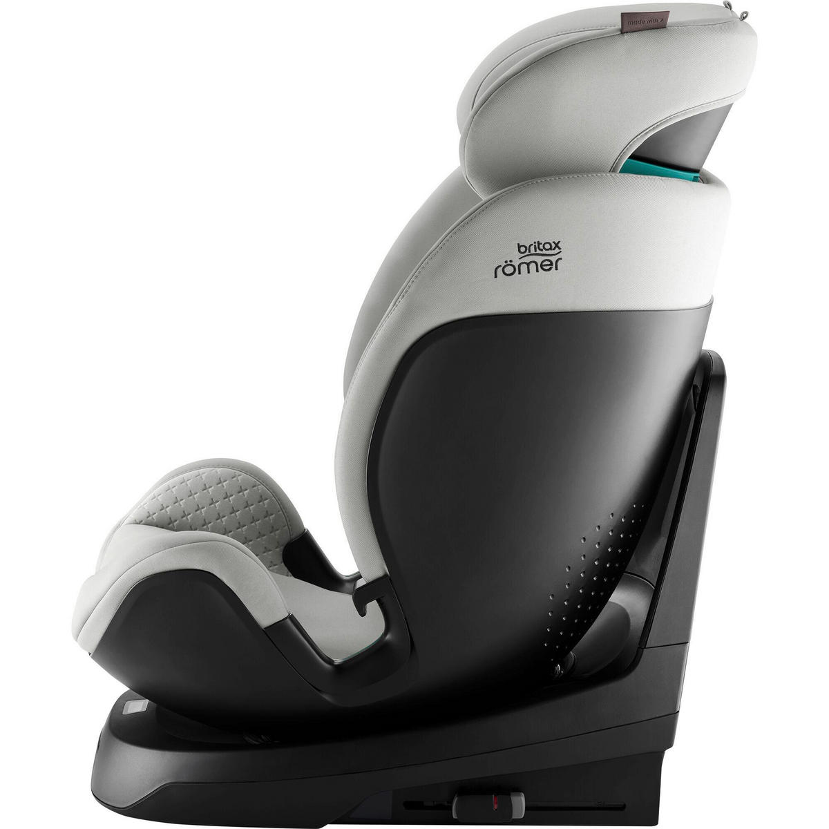 REBOARDER-KINDERSITZ SWIVEL-GROW MAX AIR  - Greige, Basics, Kunststoff/Textil (44/57/56cm) - Britax Römer