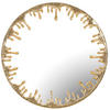 VÄGGSPEGEL 70/70/2 cm    - guldfärgad, Modern, metall/glas (70/70/2cm) - Ambia Home