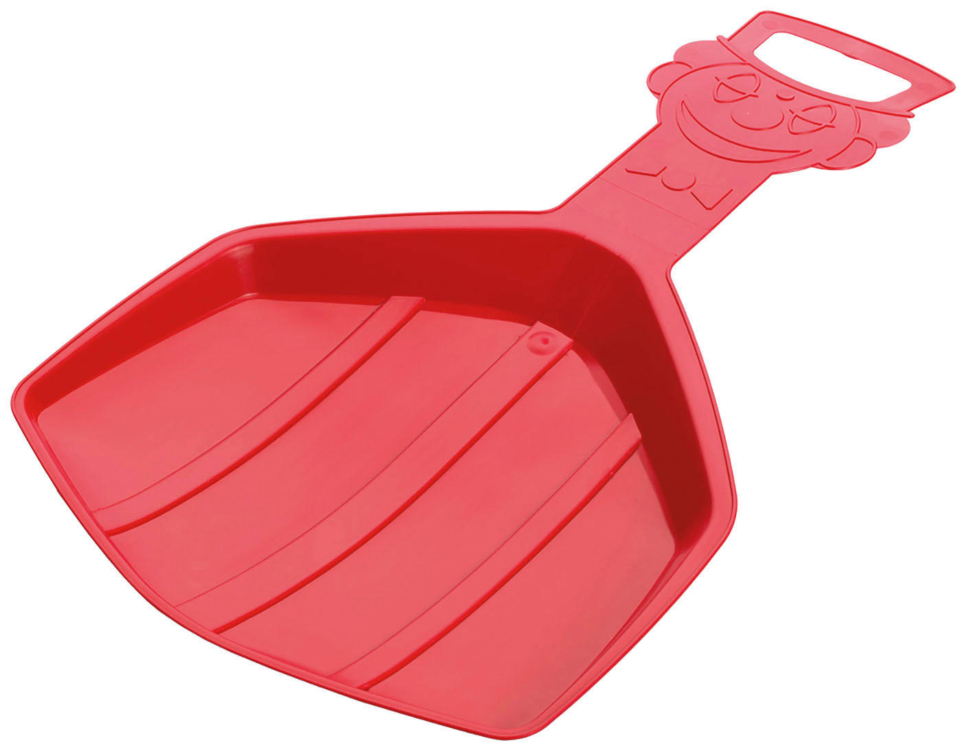 PODLOGA ZA SANJKANJE   - svijetlo crvena, Basics, plastika (57/33cm)