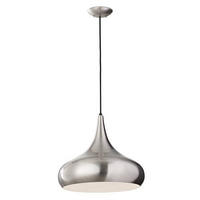 VISEČA SVETILKA  Elstead Beso      45.6/45.7 cm      E27 - barve nerjavečega jekla, Design, kovina (45.6/45.7cm) - Elstead Lighting
