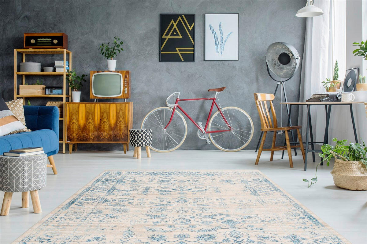 VINTAGE-TEPPICH  Wohnzimmer 200/290 cm Multicolor rechteckig  - Multicolor, Basics, Textil (200/290cm) - Kayoom
