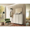 GARDEROBENPANEEL in 33/167/31 cm - Sandfarben, Design, Holzwerkstoff (33/167/31cm) - Moderano