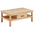 COUCHTISCH in Holz 110/70,2/44,8 cm  - Eichefarben/Schwarz, KONVENTIONELL, Holz/Metall (110/70,2/44,8cm) - Cantus