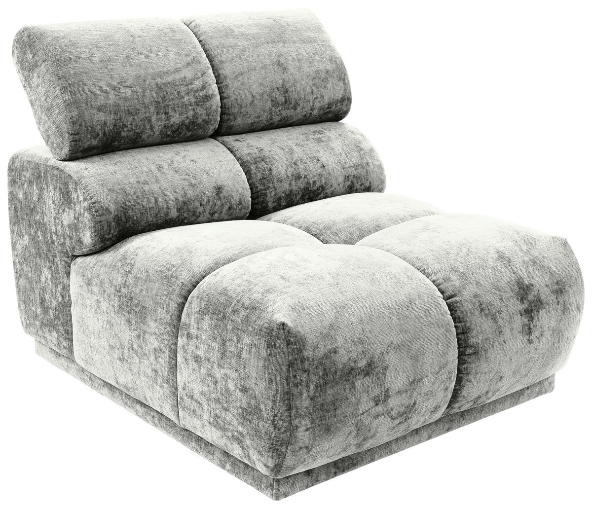 SOFAELEMENT Flachgewebe Grau  - Grau, MODERN, Textil (81/86/113cm) - MID.YOU