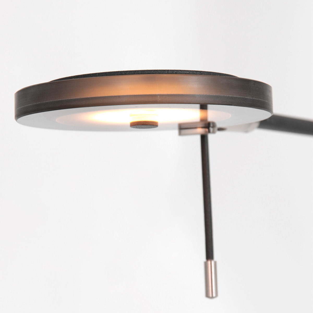 STEHLEUCHTE 23/68/141 cm    - Schwarz, Design, Glas/Metall (23/68/141cm)