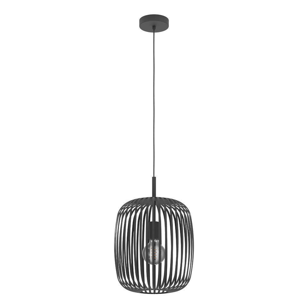 HÄNGELEUCHTE 32,5/110 cm  - Schwarz, Design, Metall (32,5/110cm) - Eglo
